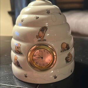 Charming White Beehive Clock